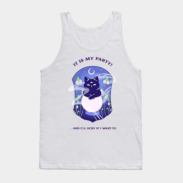 I will scry if I want to Psychic Clairvoyant Scrying Psychic Reader Witch Tank Top by Witchy Ways